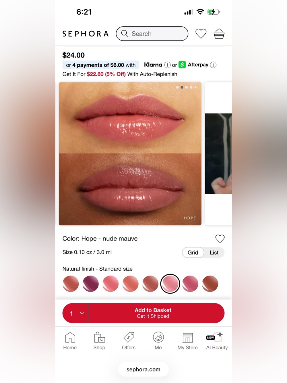 Rare Beauty Soft Pinch Tinted Lip Oil — Rose Pink
